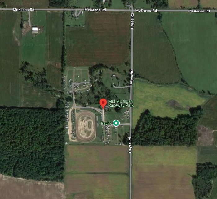 Mid-Michigan Raceway Park - Aerial Map